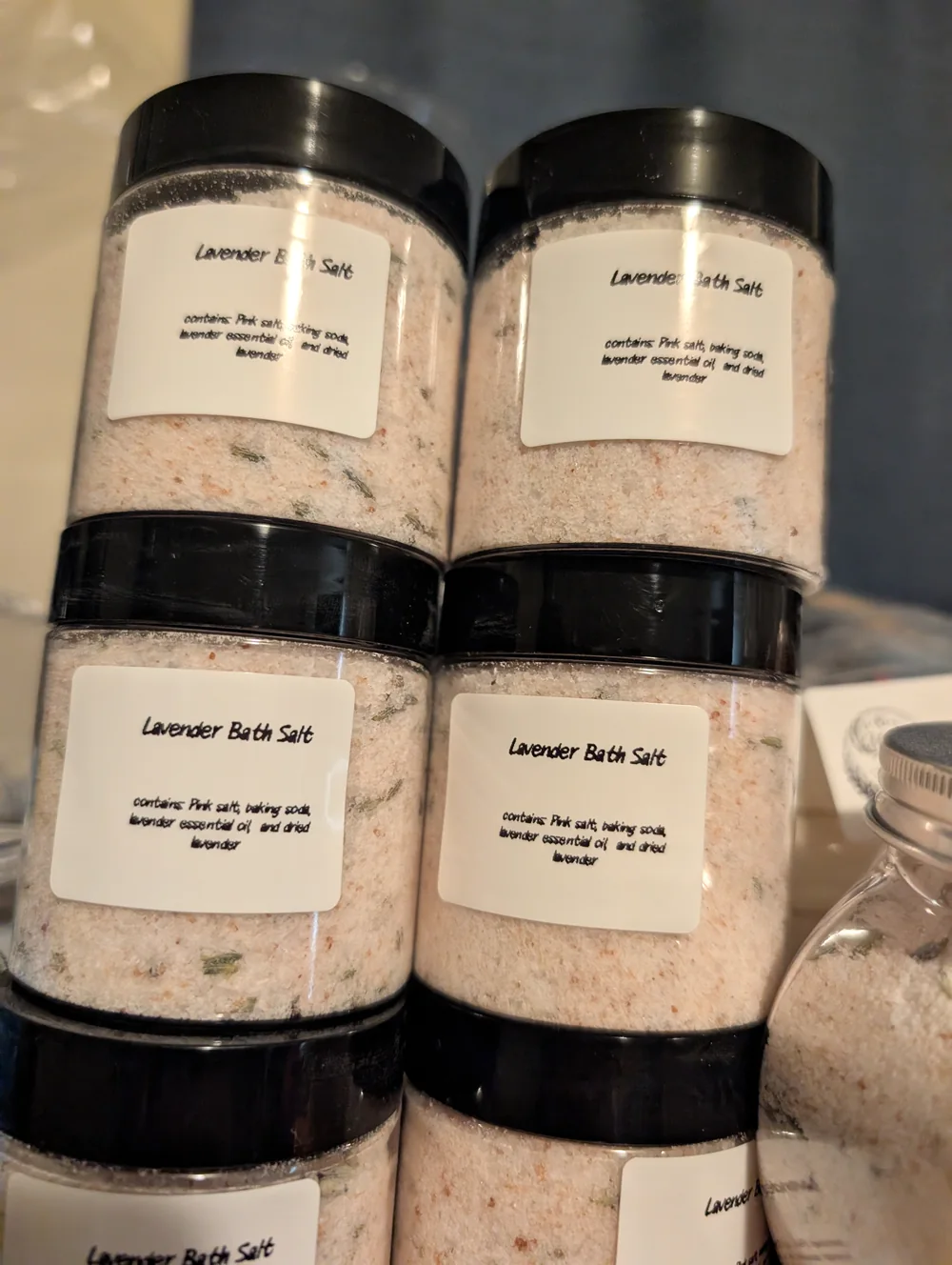 Lavender bath salts